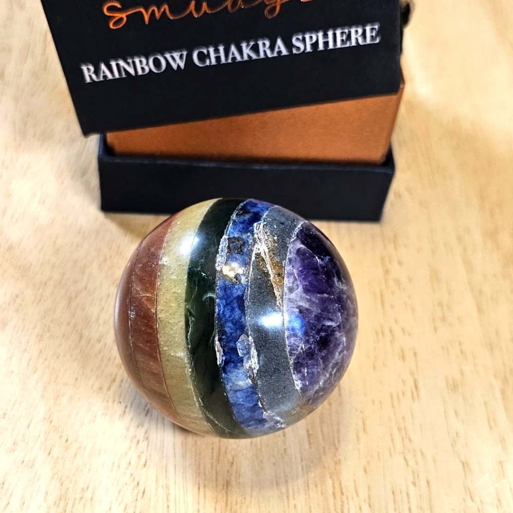 New✨️Rainbow Chakra Sphere